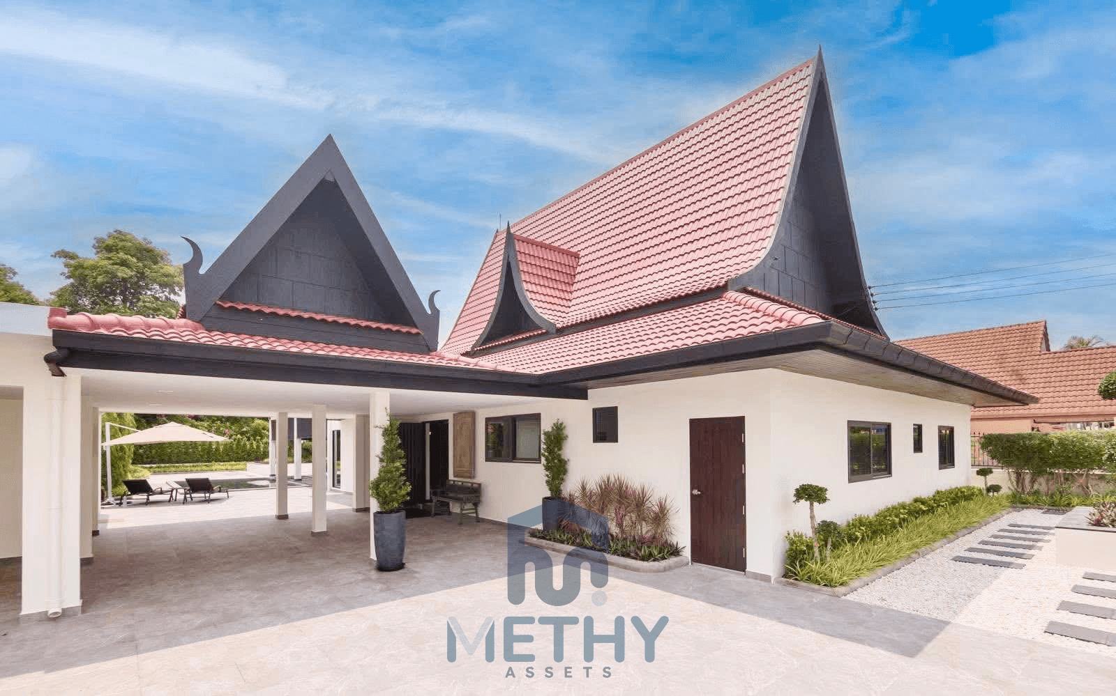 Private pool villa near Mab Prachan | 5 Bedroom