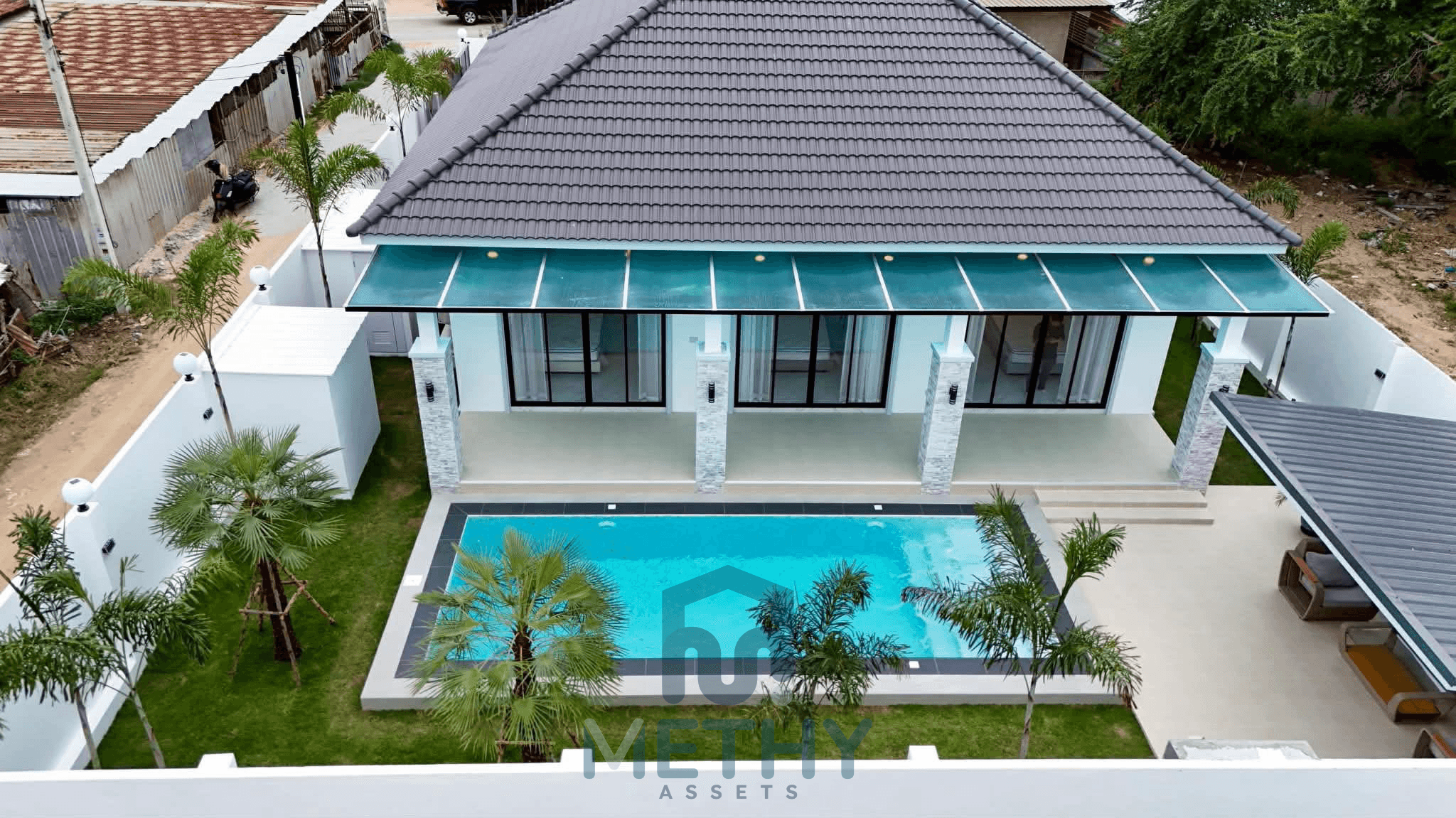 Luxury pool villa For sale | Brand new 133.1 Sq.wah